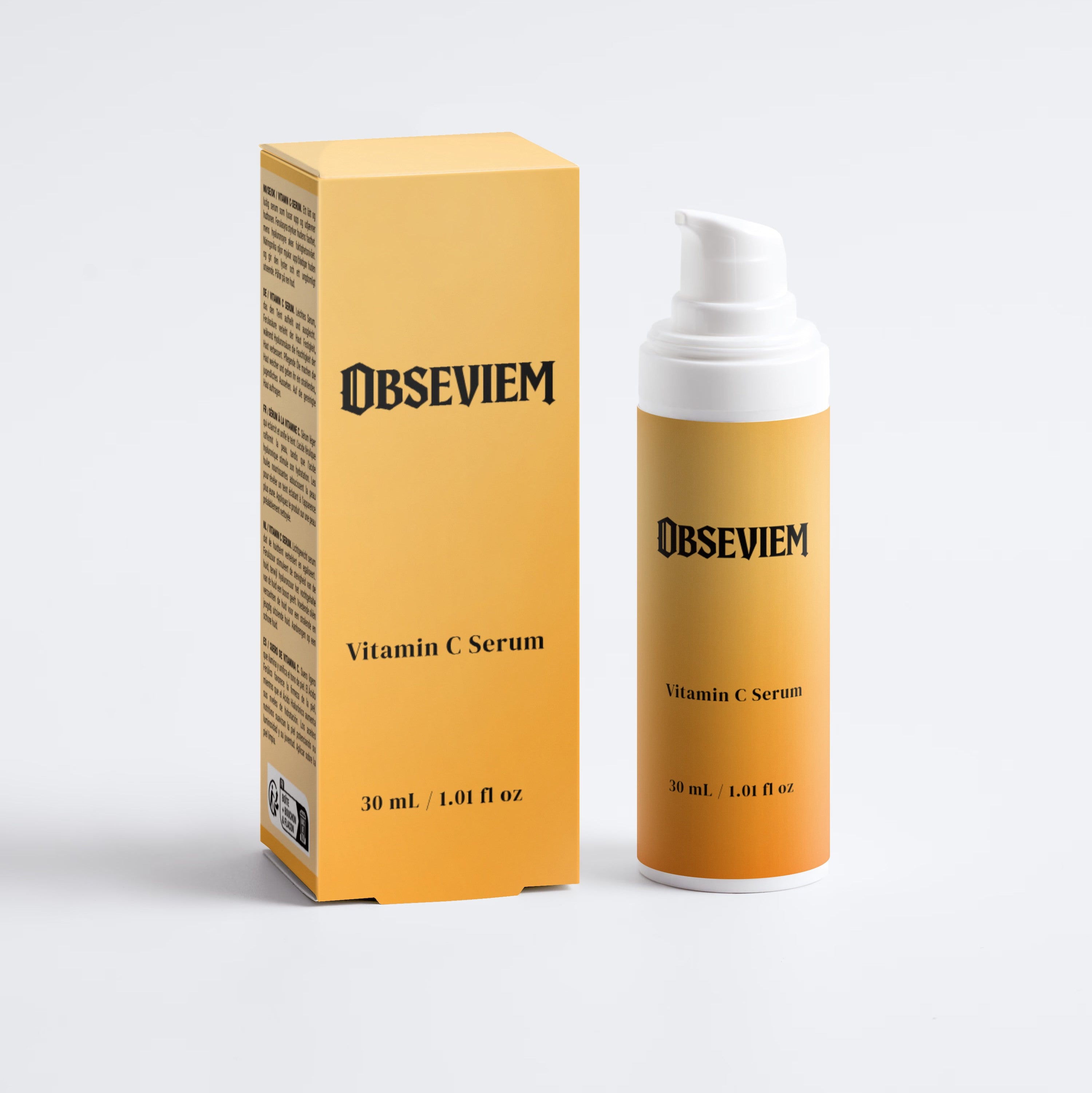 Vitamin C Serum Clean Skincare Radiance Boost & Even Tone Obseviem