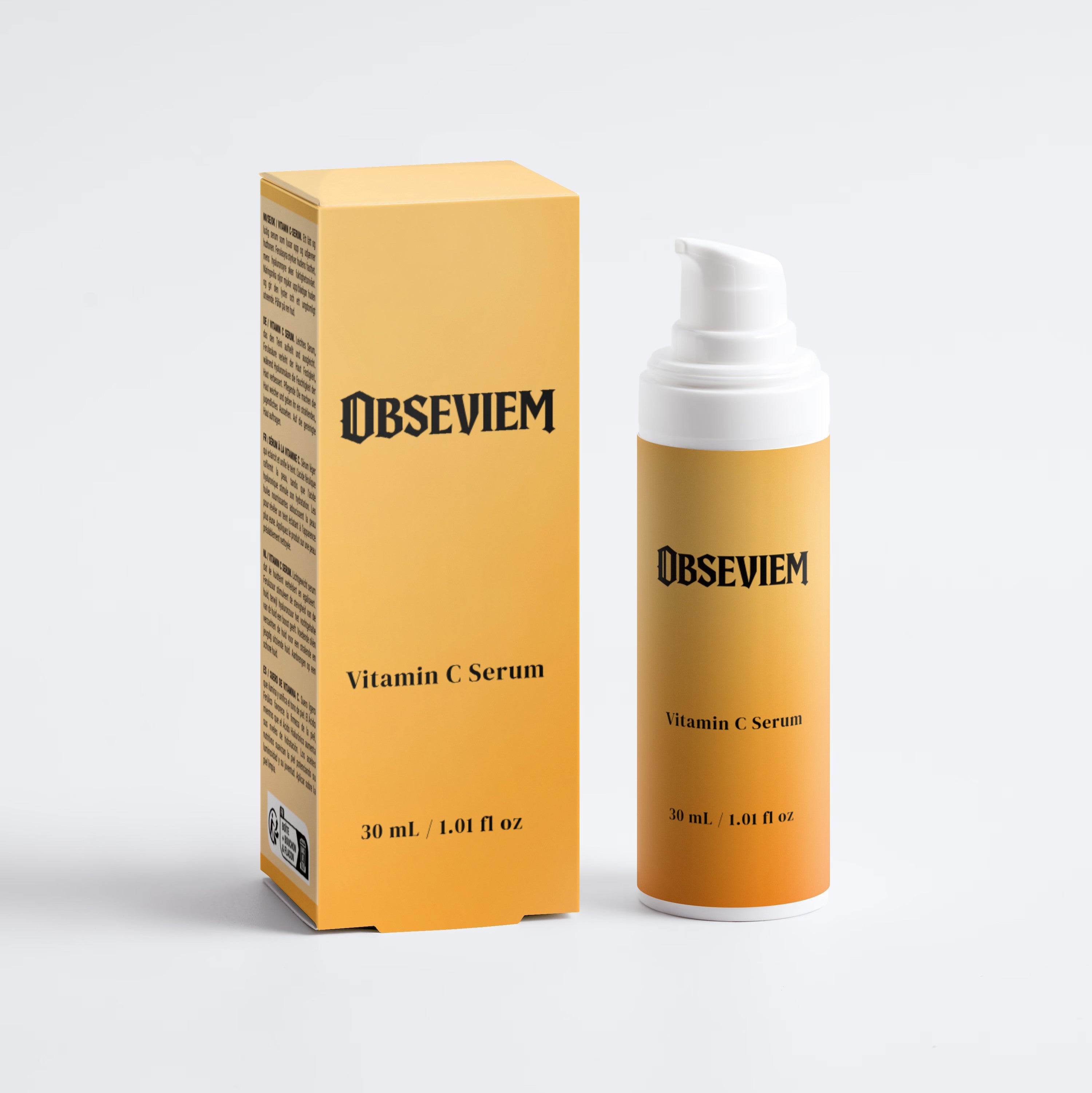 Vitamin C Serum Clean Skincare Radiance Boost & Even Tone Obseviem