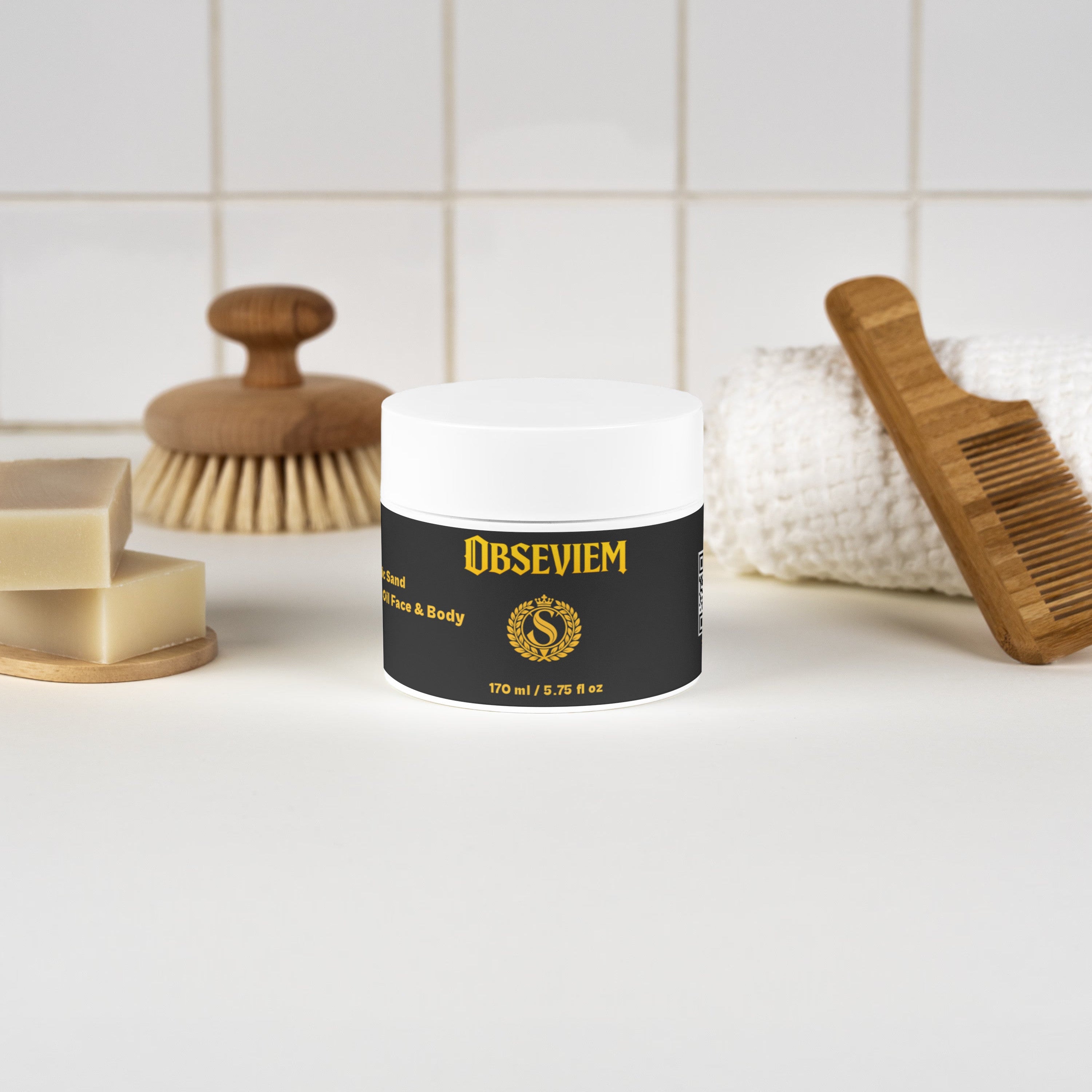 Icelandic Volcano Face & Body Scrub Obseviem