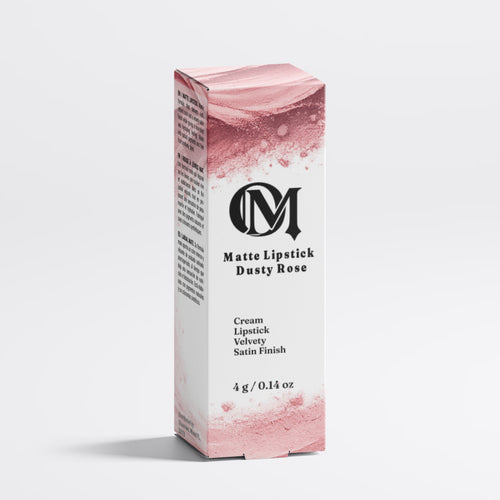 Obseviem Dusty Rose Natural Lipstick Soft Matte Cream Finish Premium Rose Nude Shade
