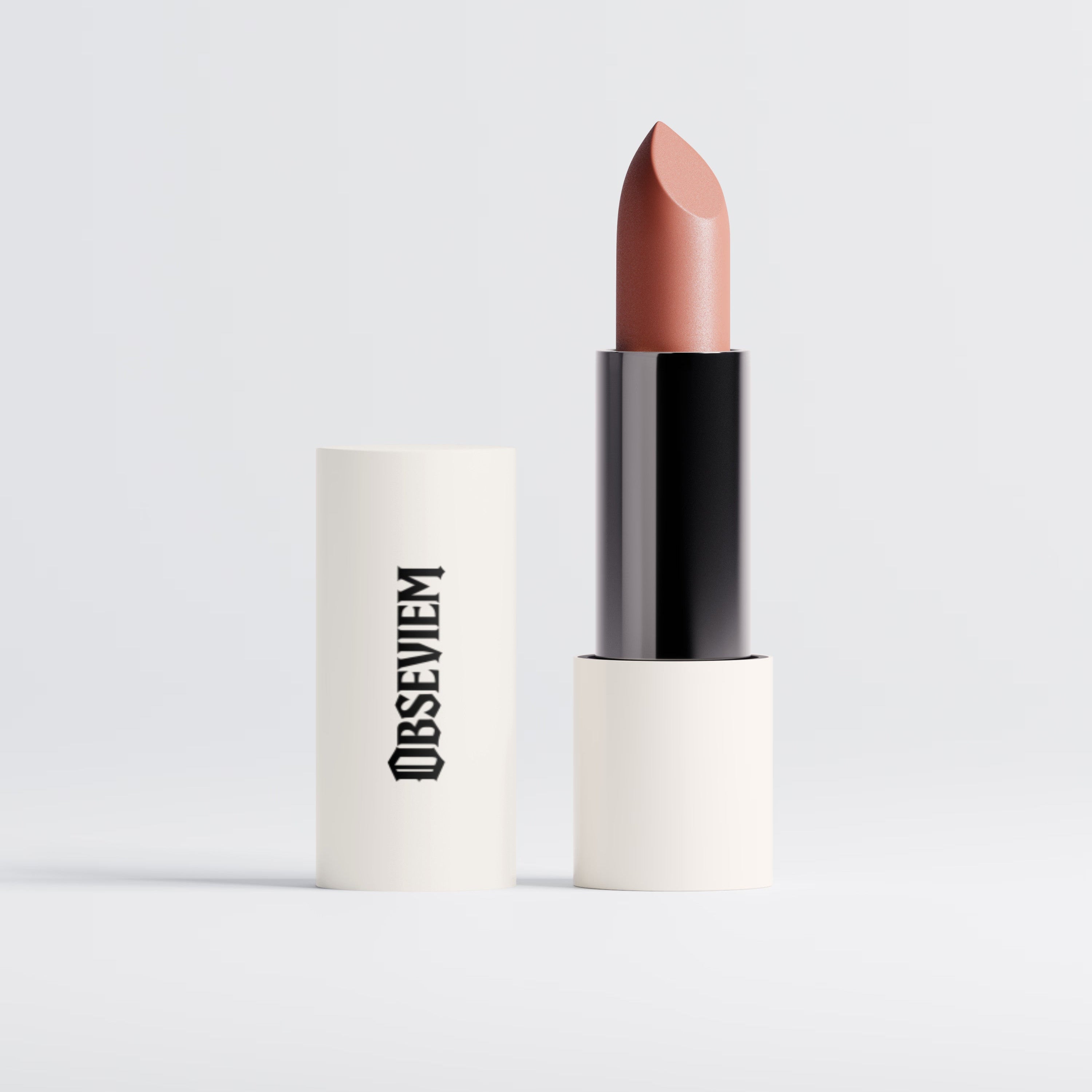 Matte Terracotta Nude Natural Moisturizing Lipstick. Obseviem